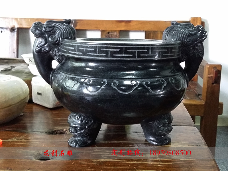 寺廟香爐哪里有賣(mài) 石頭香爐定做