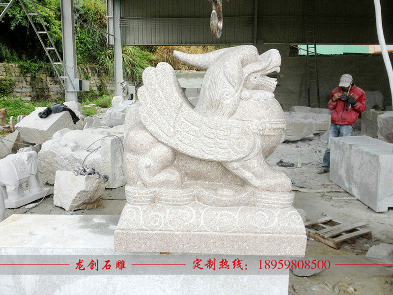 石雕貔貅制作批發(fā)廠(chǎng)家——龍創(chuàng)石雕